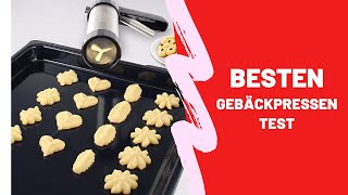 Die besten Gebäckpressen Test [upl. by Ellecram653]