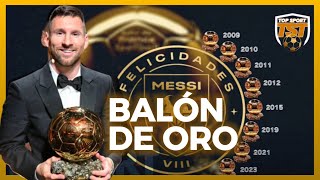 BALÓN de ORO hasta el 2024 🟡 Todos los Ganadores [upl. by Kirstyn]