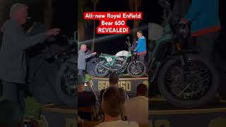 2025 Royal Enfield Bear 650 REVEALED royalenfield Bear650 scrambler [upl. by Norean]