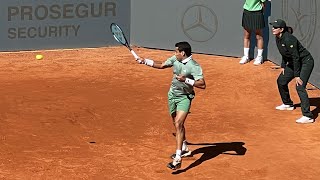 MUTUA MADRID OPEN 2024 JAUME MUNAR vs NUNO BORGES 2024 04 24 [upl. by Schuman]