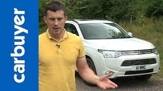 Mitsubishi Outlander PHEV 2014 review  Carbuyer [upl. by Rodolphe]