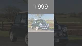 Evolution of Mini Cooper 19602024shorts [upl. by Silvester]