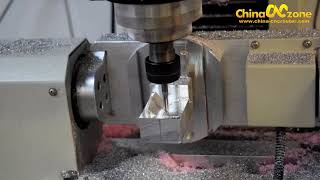 2020 Cnc Router cutting aluminium for Complex model parts [upl. by Furlani686]