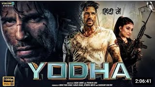 YODHA Action Movie  Sidharth Malhotra Disha Patani and Raashii Khanna  Army Hijack film yodha [upl. by Marcellus535]