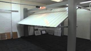 Automatic Tilt Garage Door Demonstration [upl. by Waldron]