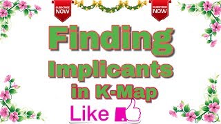 Ep 06  Digital Elect  KMap  Prime  Redundant Selective Prime Implicants  Quest and Sol [upl. by Edroi]