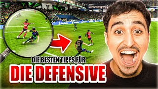 10 TIPPS amp TRICKS FÜR DIE ABWEHR🚨SO VERTEIDIGT IHR 100 BESSER IN EA FC 24✅ [upl. by Aymik702]