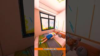 Brother Built A Beautiful Luxury Bedroom For Her Daughter Sana  3D Animation shorts [upl. by Yerffoeg]