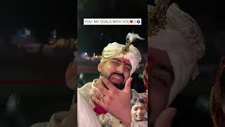 wedding couple desi couplegoals trend rajatswati shortvideo viralvideo [upl. by Giustina]