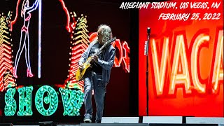 Metallica Live in Las Vegas Nevada  February 25 2022 Full Concert [upl. by Prebo]