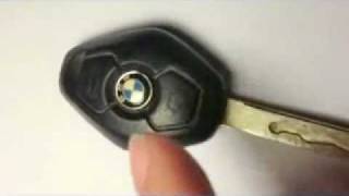 DIY BMW e46 key fob battery removereplace [upl. by Laurens]