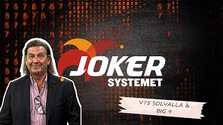 Jokersystemet  På Krukans sätt V75 Solvalla 32 och Big 9 [upl. by Thaddaus]