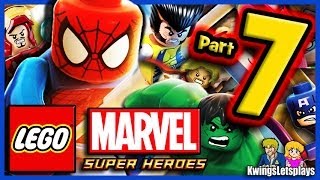 LEGO Marvel Super Heroes Walkthrough Part 7 Thor Bifrosty Reception [upl. by Sly118]