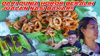 GAGAL JADI KONTEN KREATOR HOROR NEKAT JUALAN NASI BAKAR DI PINGGIR KALI [upl. by Nortad87]