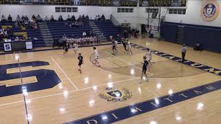 Salesianum School vs DE Military Academy Boys JV Basketball [upl. by Airdnala]