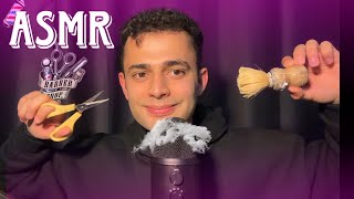 ✂️🫧ROLEPLAY ASMR BERBERİN SENİ TIRAŞ EDİP UYUTUYOR KULAK TEMİZLİĞİ 👂 ASMR TÜRKÇE [upl. by Kecaj368]