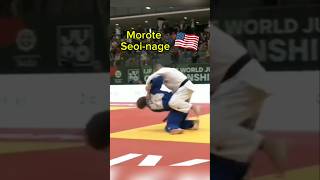 😱SodeSeoi nage US 🇺🇸 Oleksandr NYZHNYK 90kg judo jiujitsu [upl. by Ydnor387]