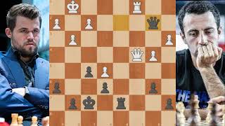 Magnus Carlsen — Hrant Melkumyan French Defense Tarrasch Variation [upl. by Catarina]