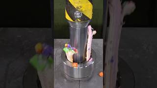 Compilation Of Best Candy Crushes With Hydraulic Press hydraulicpress crushing satisfying [upl. by Hadley176]