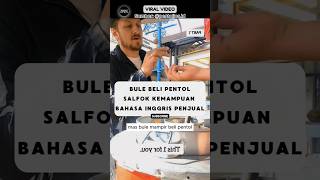 Bule Jajan Pentol Endingnya Kejutan Banget‼️ reaksibule shorts viralvideo [upl. by Tisha]