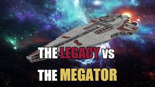 Republic Star Destroyers vs MegatorSuper DreadnoughtThe Executor sonStar Wars Empire at War [upl. by Schilt]