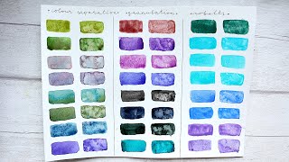 Watercolour Granulation All Types and Levels [upl. by Branen]