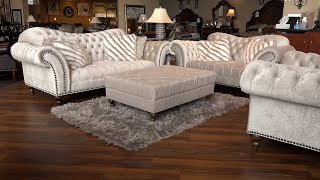 Aria Designs Lorraine Tufted Sofa Collection  2063591 [upl. by Ennaira]