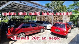 up date stok mobil murah dibawah 20jt an negoo [upl. by Eniluqaj956]