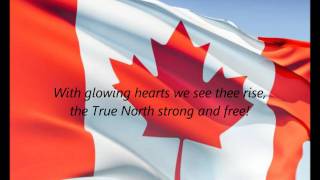 Canadian National Anthem  quotOh Canadaquot FREN [upl. by Phelips]