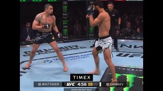 Robert Whittaker VS Khamzat Chimaev FULL FIGHT HIGHLIGHTS [upl. by Wandie]