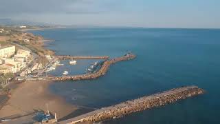 Marinella di Selinunte Trapani  Panorama of the marina and village [upl. by Aileon]