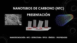 Nanotubos de carbono NTC  Presentación 12 [upl. by Dnana277]