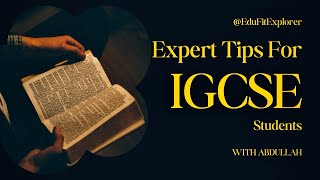 Tips For IGCSE Students  keeplearning igcseprep followformore fyp studytips ✨ [upl. by Wrdna]