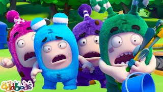 Zees Mechanical Meltdown  Oddbods  Food Adventures  Cartoons for Kids [upl. by Suinuj]