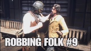 ROBBING NPC’s Red dead Redemption 2 PS5 [upl. by Earahc158]