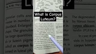 what is corpus luteum class12biologyendocrinology shortsfeed shortsviral [upl. by Lleznol]