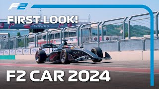 FIRST LOOK Formula 2s New 2024 Car  Varano Shakedown [upl. by Alurd393]