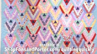 How To Make the Garden Chevrons Quilt [upl. by Avehsile]