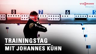 So trainiert ein Biathlet l Trainingstag mit Johannes Kühn [upl. by Lerner]