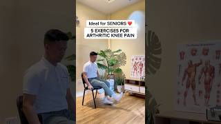 5 Exercises for Arthritic Knee Pain  arthritis kneearthritis arthritisrelief arthritispain [upl. by Irrot]