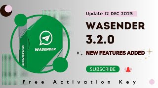 WASender 320 Latest Version  Wa Sender 320  Free WhatsApp Marketing Tool [upl. by Yahsat]