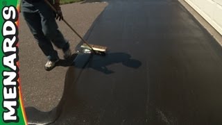 How To Apply Driveway Sealer  Menards [upl. by Dlanor]