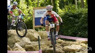 Pauline FerrandPrevot finally wins Olympic mountain bike gold for France [upl. by Lenno]