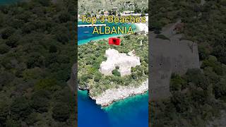 🇦🇱 Top 3 Beaches in Albania 2024 🤯 travel adventure albania nature beach [upl. by Aneled]