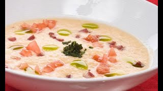 Gazpacho de melón con jamón  Bruno Oteiza [upl. by Aisad]