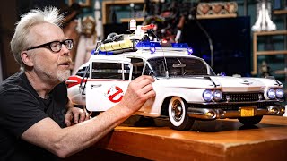 Adam Savage Unboxes The Ghostbusters Ecto1 16 Scale Vehicle [upl. by Till]