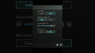 Do U Know Sprint Sensitivity in PUBG Sceret Trick shorts hadigaming short pubgmobile pubg [upl. by Venable]
