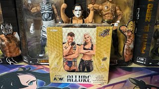 Massive Auto Hit in this AEW Upper Deck Allure 2022 Hobby Box [upl. by Animrelliug]