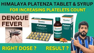 AYURVEDIC MEDICINE FOR DENGUE  INCREASE PLATELET COUNT  HIMALAYA PLATENZA TABLET  PLATENZA SYRUP [upl. by Siekram385]