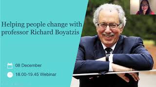 IoD Central London  Harvard Business Review – Helping people change with Professor Richard Boyatzis [upl. by Annovy786]